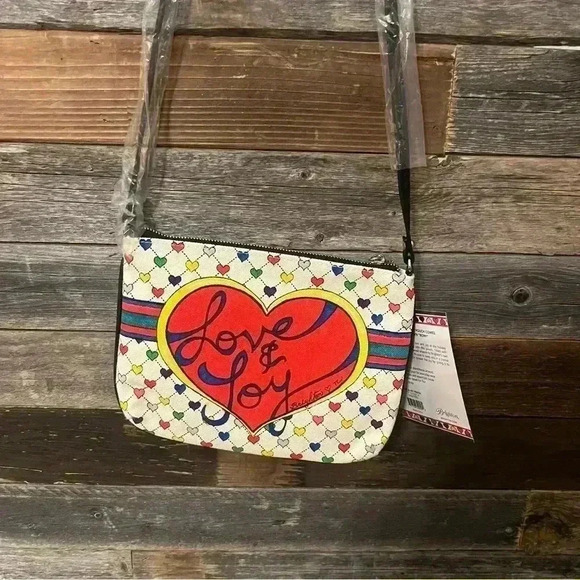 Brighton love and joy side body pouch - Picture 3 of 10